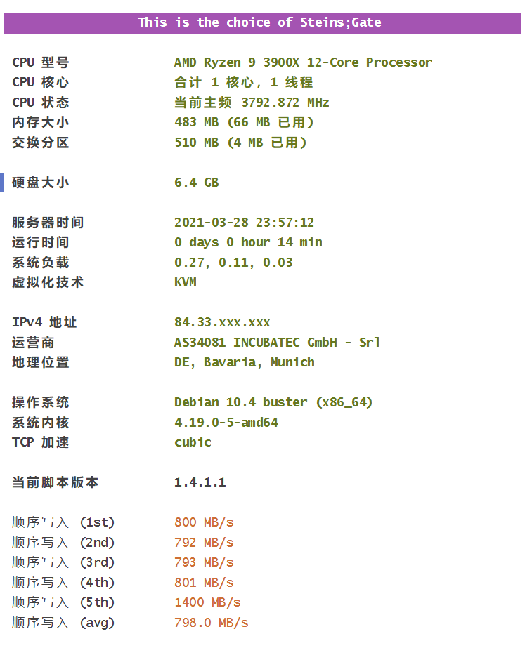 webhosting24 - 老牌商家推出新加坡AMD锐龙套餐年付14欧元起 评测-